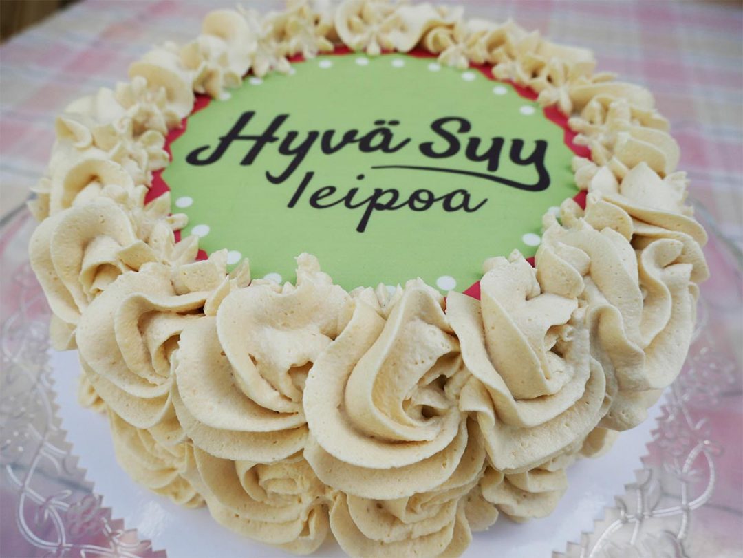 Hyvä syy leipoa – nimikkotäytekakku