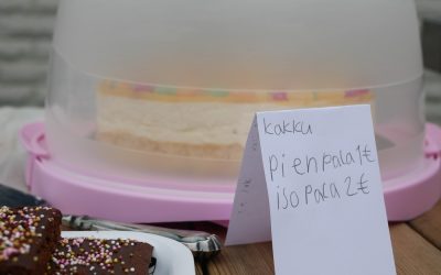 Renkaanvaihtorumbaa ja kakkuarvonta